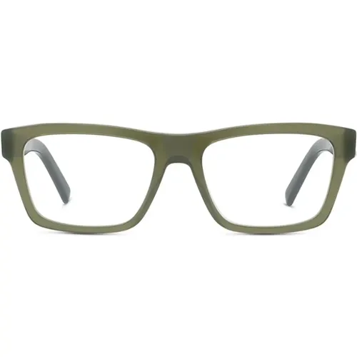 Rectangular Olive Vista Glasses , unisex, Sizes: ONE SIZE - Givenchy - Modalova