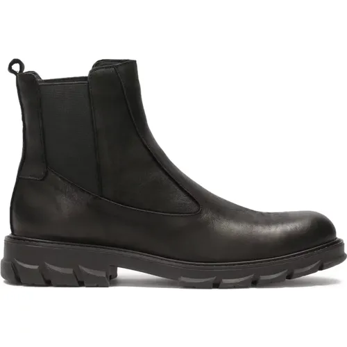 Slip-on schwarze Herren Chelsea-Stiefel , Herren, Größe: 42 EU - Kazar - Modalova