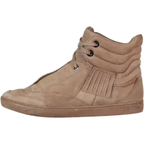 Pre-owned Suede sneakers , female, Sizes: 3 1/2 UK - Dior Vintage - Modalova