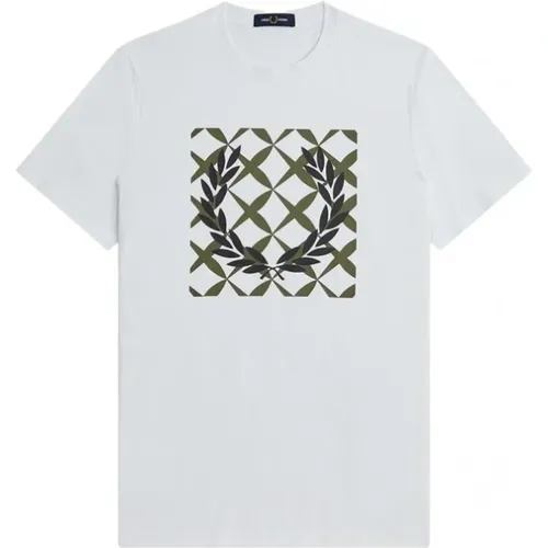 Grafische Logo T-Shirts Fred Perry - Fred Perry - Modalova