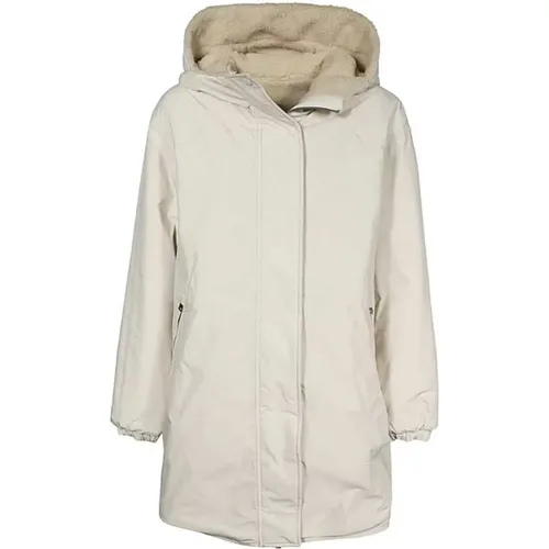 Double-sided Parka with Teddy Fabric and Urban Touch , female, Sizes: XS - Woolrich - Modalova