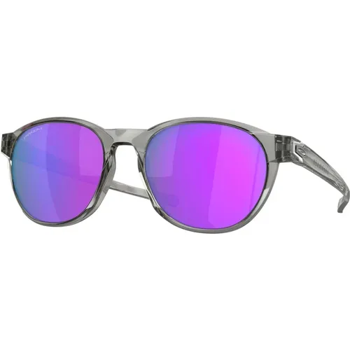 Reedmace Sunglasses Grey Ink/Prizm Violet,Sunglasses Reedmace OO 9132,Reedmace Sunglasses - Matter Grey Ink/Prizm Sapphire - Oakley - Modalova