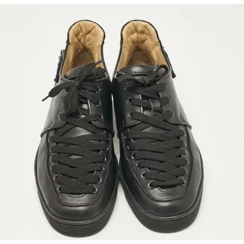 Pre-owned Leather sneakers , male, Sizes: 8 UK - Christian Louboutin Pre-owned - Modalova