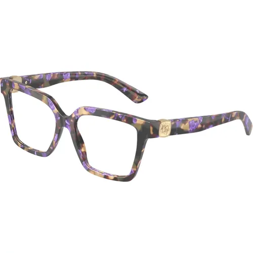 Stilvolle Brille Dg3395 in L3439 , unisex, Größe: 53 MM - Dolce & Gabbana - Modalova