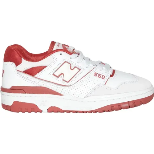 Leather Sneakers with Fabric Details , male, Sizes: 8 1/2 UK, 9 UK, 10 UK - New Balance - Modalova