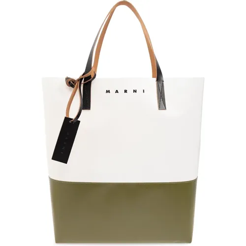 Tribeca Shopper-Tasche , Herren, Größe: ONE Size - Marni - Modalova