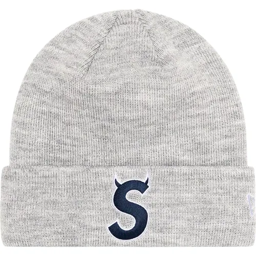 Limited Edition Logo Beanie Heather Grey , unisex, Sizes: ONE SIZE - Supreme - Modalova