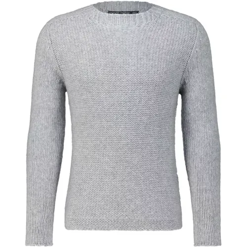 Woll Rundhals Pullover , Herren, Größe: M - Hannes Roether - Modalova