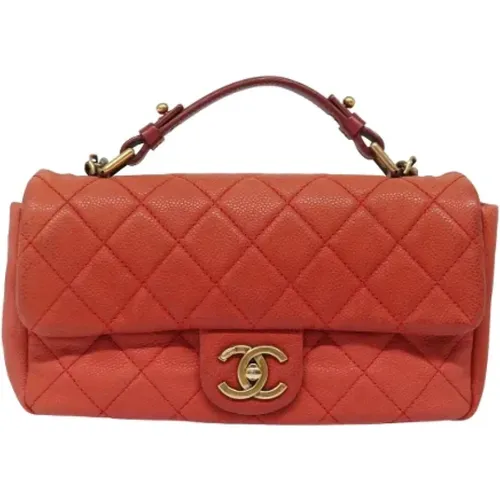 Pre-owned Leather chanel-bags , female, Sizes: ONE SIZE - Chanel Vintage - Modalova