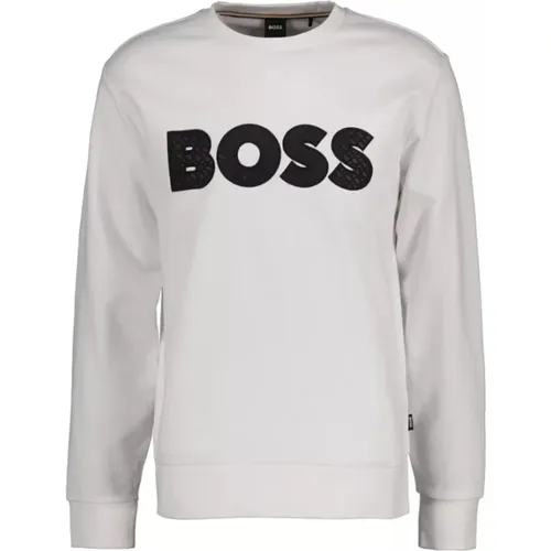 Boss Sweaters , male, Sizes: L, XL - Hugo Boss - Modalova