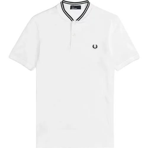 Bomberstil Baumwoll-Poloshirt , Herren, Größe: XL - Fred Perry - Modalova