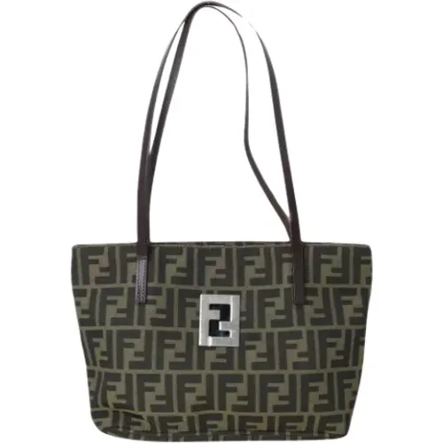 Pre-owned Canvas totes , female, Sizes: ONE SIZE - Fendi Vintage - Modalova