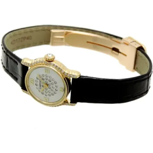 Pre-owned Metal watches , female, Sizes: ONE SIZE - Cartier Vintage - Modalova