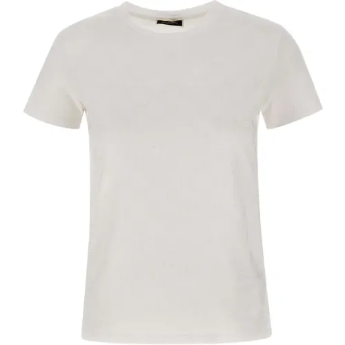 T-shirts and Polos by , female, Sizes: XL, L - Elisabetta Franchi - Modalova