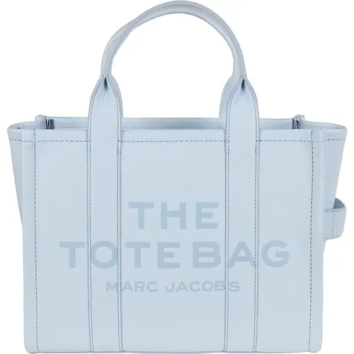 Blaue Leder Tote Tasche Shopper , Damen, Größe: ONE Size - Marc Jacobs - Modalova