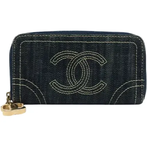 Pre-owned Leather wallets , female, Sizes: ONE SIZE - Chanel Vintage - Modalova