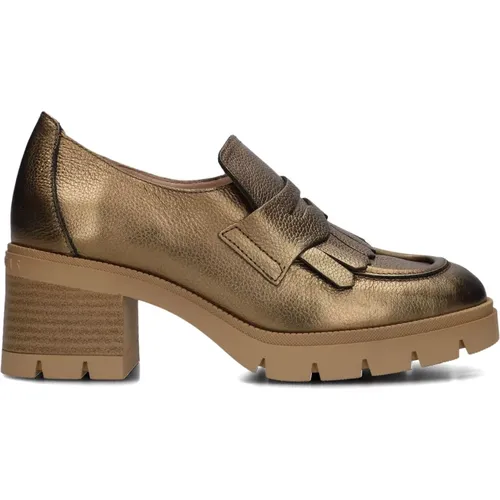 Goldene Slip-On Schuhe Hi243610 , Damen, Größe: 41 EU - Hispanitas - Modalova