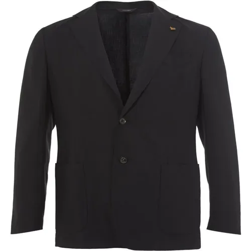 Elegant Cashmere Jacket , male, Sizes: 4XL, 2XL - Colombo - Modalova