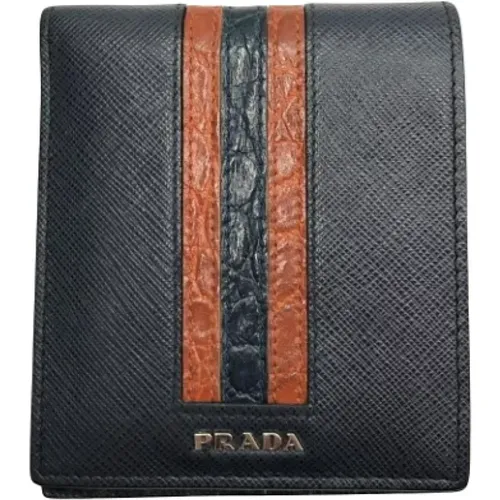 Pre-owned Leder Portemonnaies , Damen, Größe: ONE Size - Prada Vintage - Modalova