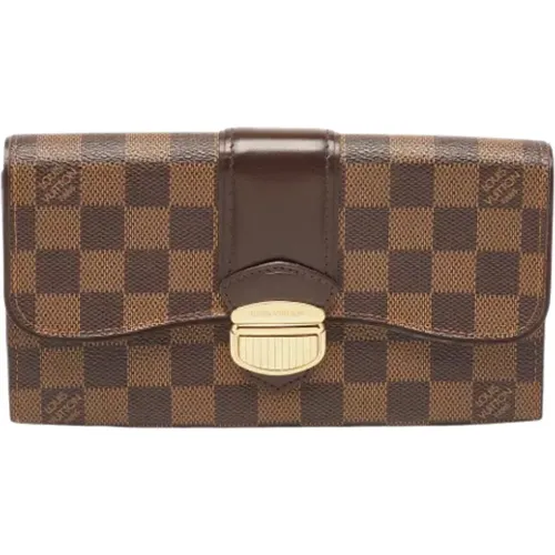 Pre-owned Canvas wallets , female, Sizes: ONE SIZE - Louis Vuitton Vintage - Modalova