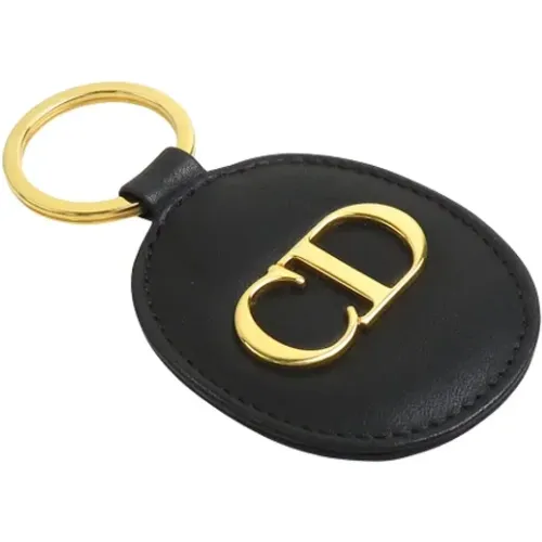 Pre-owned Leather key-holders , female, Sizes: ONE SIZE - Dior Vintage - Modalova