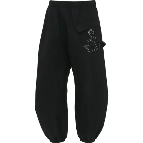 Twisted Design Sporty Trousers , male, Sizes: L, M, XL - JW Anderson - Modalova