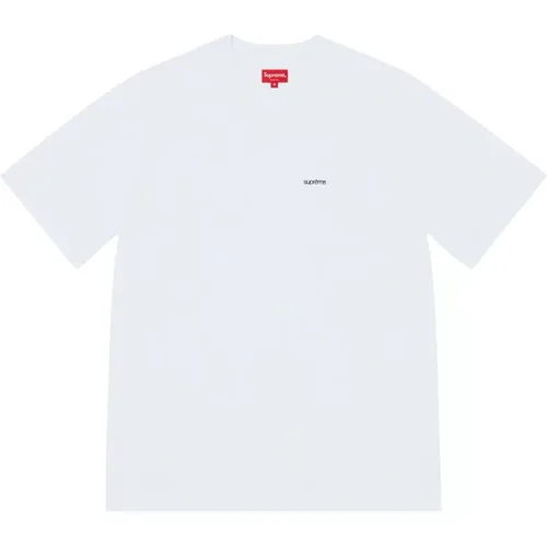Limitierte Auflage Weiße Taschen-T-Shirt , Herren, Größe: M - Supreme - Modalova