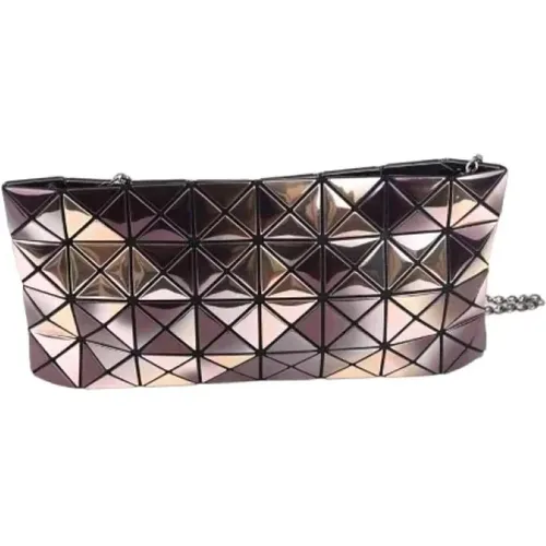 Pre-owned Leather clutches , female, Sizes: ONE SIZE - Issey Miyake Pre-owned - Modalova