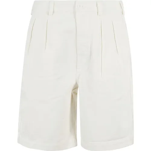 Stylische Plissierte Shorts für den Sommer , Herren, Größe: L - Sunflower - Modalova
