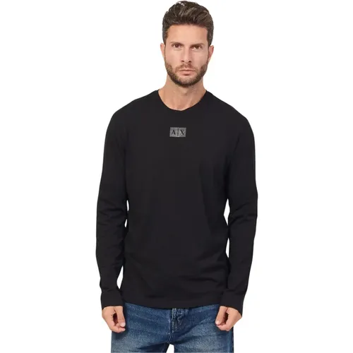 Sweatshirts , Herren, Größe: XS - Armani Exchange - Modalova