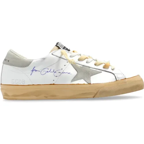 Sneakers Super Star High Foxing Vce Sole , Herren, Größe: 39 EU - Golden Goose - Modalova