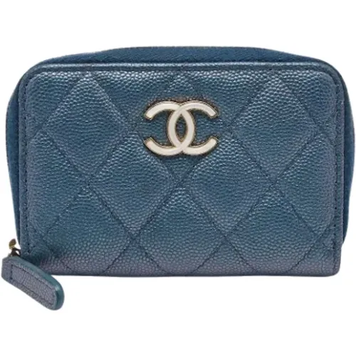 Pre-owned Leather wallets , female, Sizes: ONE SIZE - Chanel Vintage - Modalova