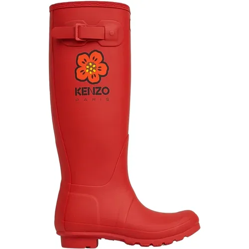 Boke Flower Boots , female, Sizes: 3 UK, 4 UK - Kenzo - Modalova