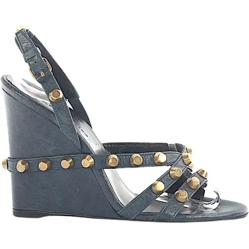 Wedge Sandals , female, Sizes: 4 1/2 UK - Balenciaga - Modalova