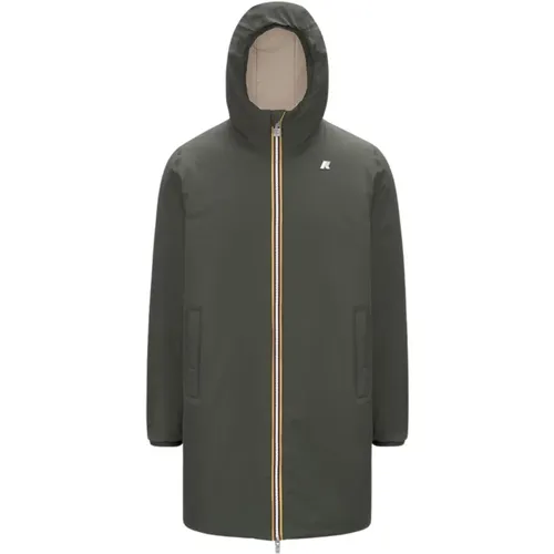 Jacob ST Warm Double Parkas , Herren, Größe: S - K-way - Modalova