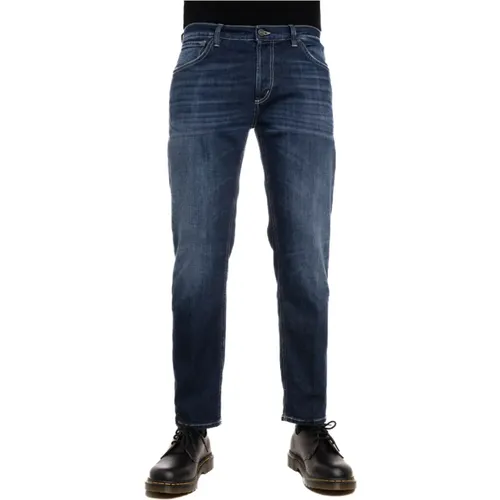Brighton Slim Fit Stretch Jeans , male, Sizes: W32, W30, W36, W35, W33, W31 - Dondup - Modalova