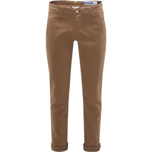 Slim Fit Chinos , male, Sizes: W33 - Jacob Cohën - Modalova