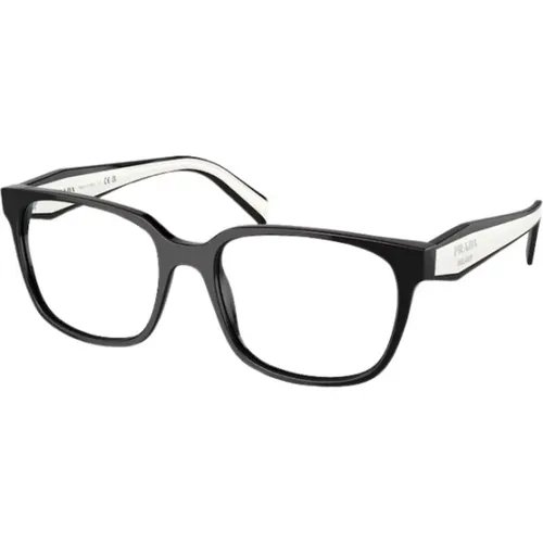 Schwarze ZV Sonnenbrille , unisex, Größe: 54 MM - Prada - Modalova