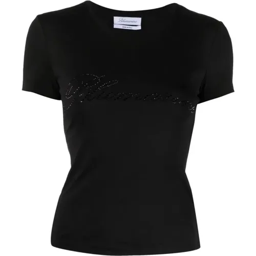 T-Shirts & Polos for Women , female, Sizes: XS, L, M, S - Blumarine - Modalova