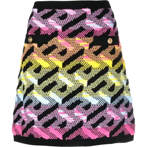 Stylish Skirt for Fashionable Women , female, Sizes: 2XS, M, S, XS - Versace - Modalova