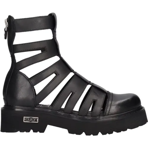 Leather Summer Ankle Boots , female, Sizes: 7 UK, 3 UK, 5 UK, 4 UK, 6 UK - Cult - Modalova