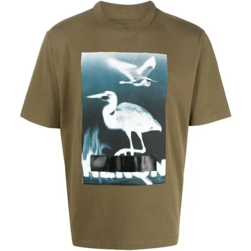 T-Shirts , Herren, Größe: L - Heron Preston - Modalova
