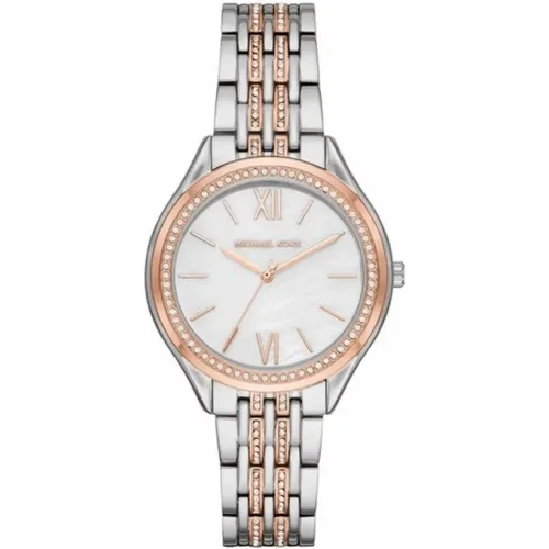 Elegante Damen Edelstahl Uhr - Michael Kors - Modalova