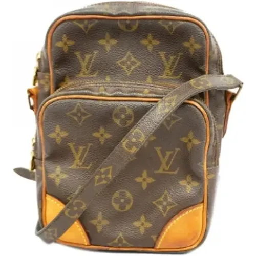 Pre-owned Stoff schultertasche , Damen, Größe: ONE Size - Louis Vuitton Vintage - Modalova