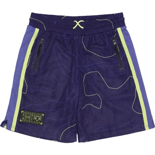 Mesh Basketball Shorts Blau - Dolly Noire - Modalova