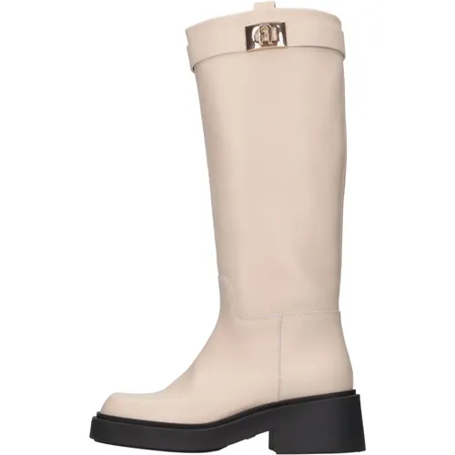 Stiefel Beige Furla - Furla - Modalova