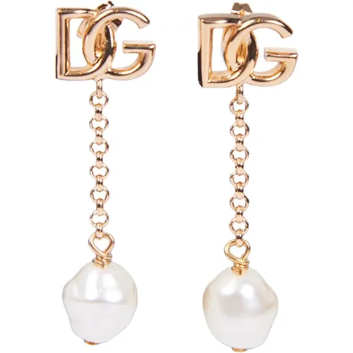 Golden Bijoux Earrings , female, Sizes: ONE SIZE - Dolce & Gabbana - Modalova