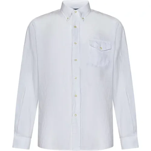 Linen Button-Down Shirt , male, Sizes: M, XL - Polo Ralph Lauren - Modalova