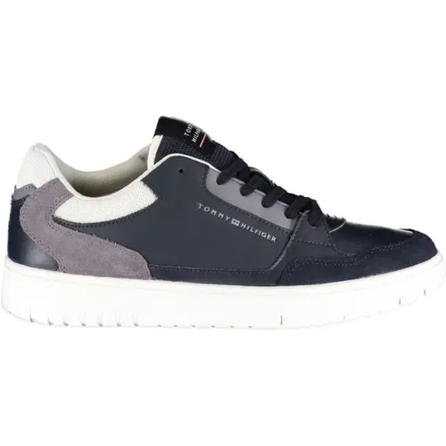 Printed Lace-Up Athletic Shoes , male, Sizes: 10 UK, 6 UK, 8 UK - Tommy Hilfiger - Modalova