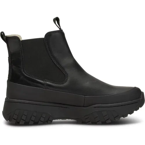 Le Chelsea Leather Boot , female, Sizes: 8 UK, 3 UK, 4 UK - Woden - Modalova